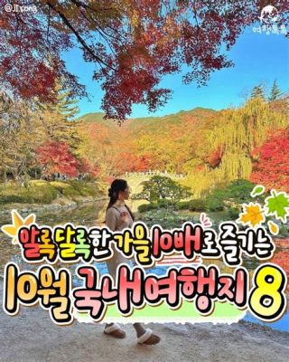 10월 국내 여행지 추천: 가을의 낭만을 만끽할 최고의 장소들